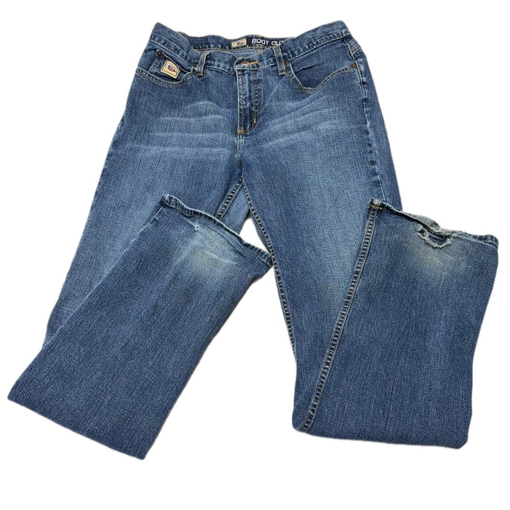 Cruel Girl Jeans Womens Blue Bootcut Relaxed Modern Workwear